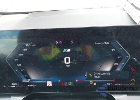 2025 BMW X3 M50 xDrive z USA, uszkodzony, nr VIN 5UX73GP07S9121836